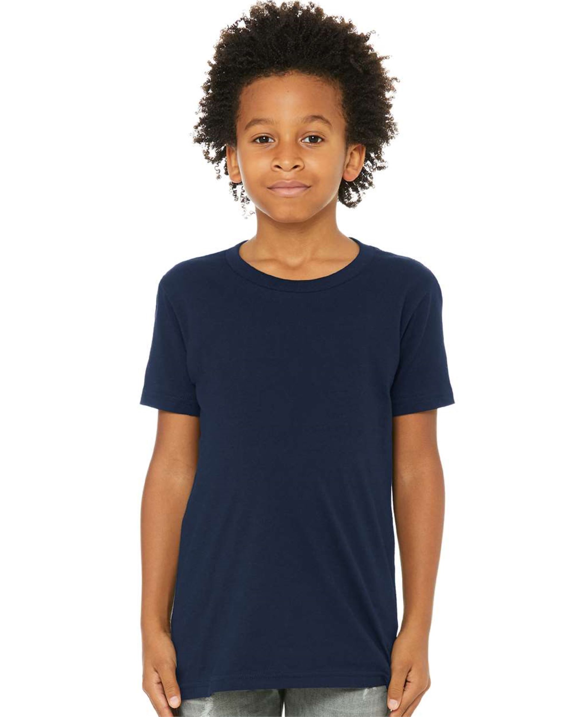 Bella + Canvas Youth Jersey Short-Sleeve T-Shirt 1