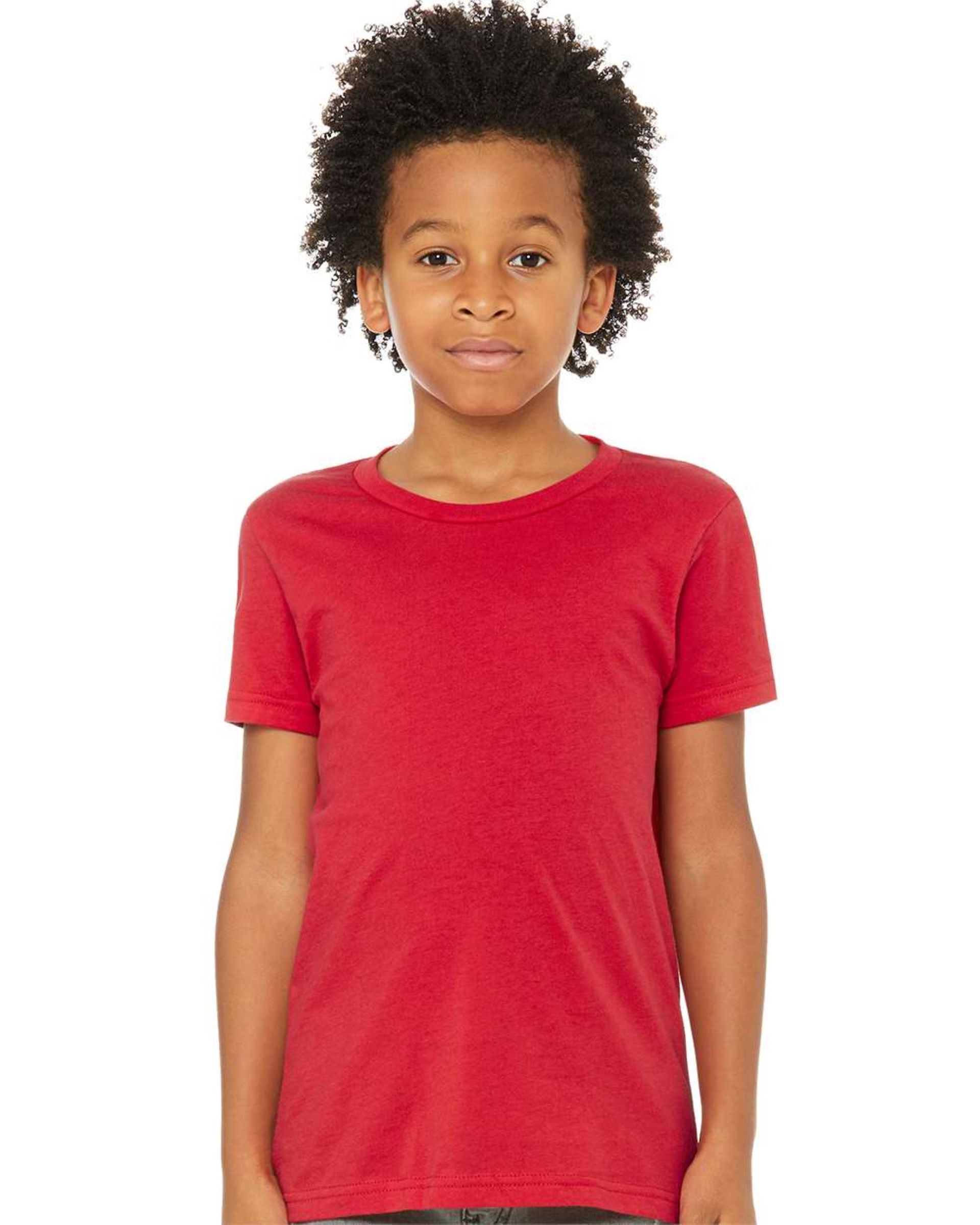 Bella + Canvas Youth Jersey Short-Sleeve T-Shirt 1