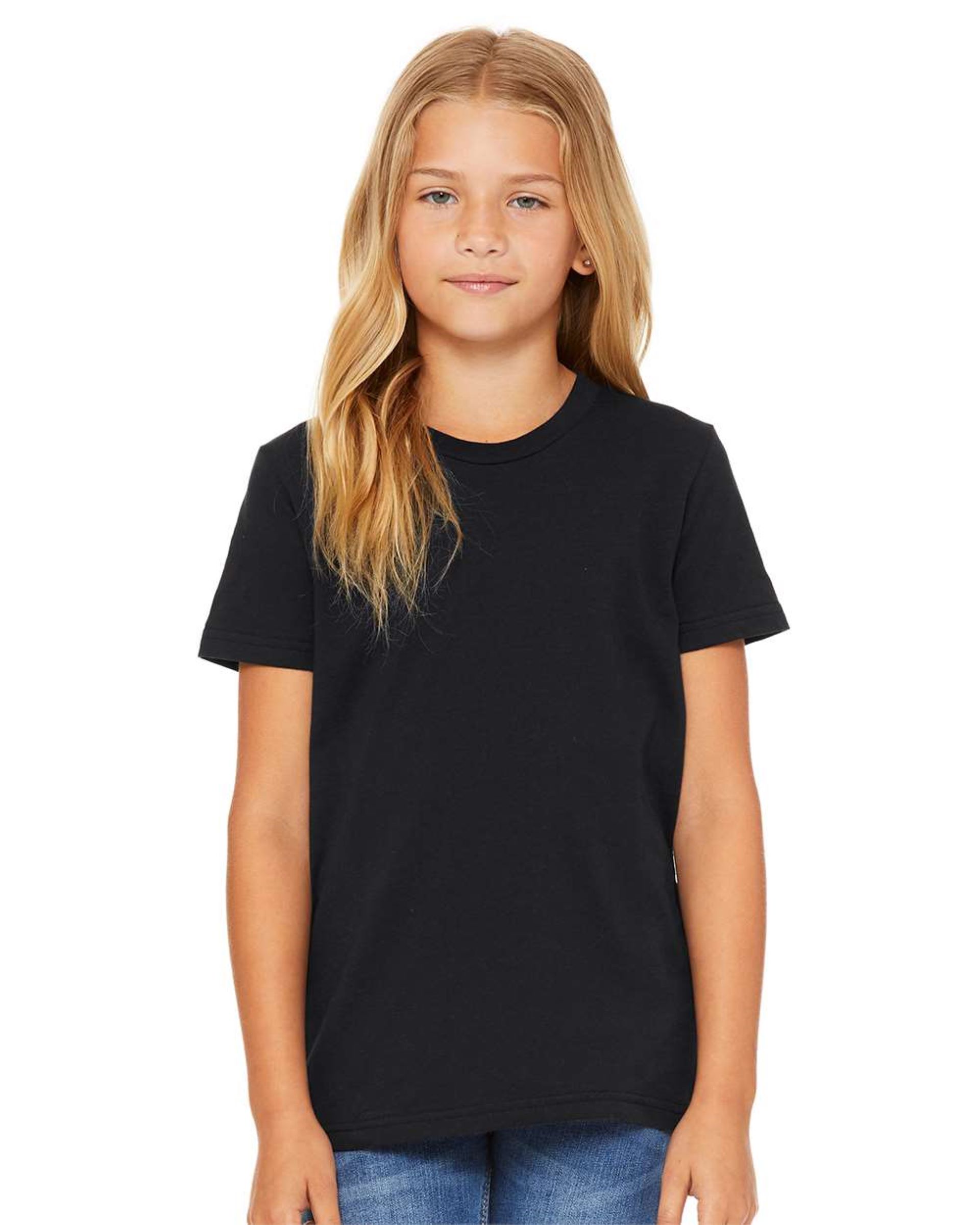 Bella + Canvas Youth Jersey Short-Sleeve T-Shirt 1