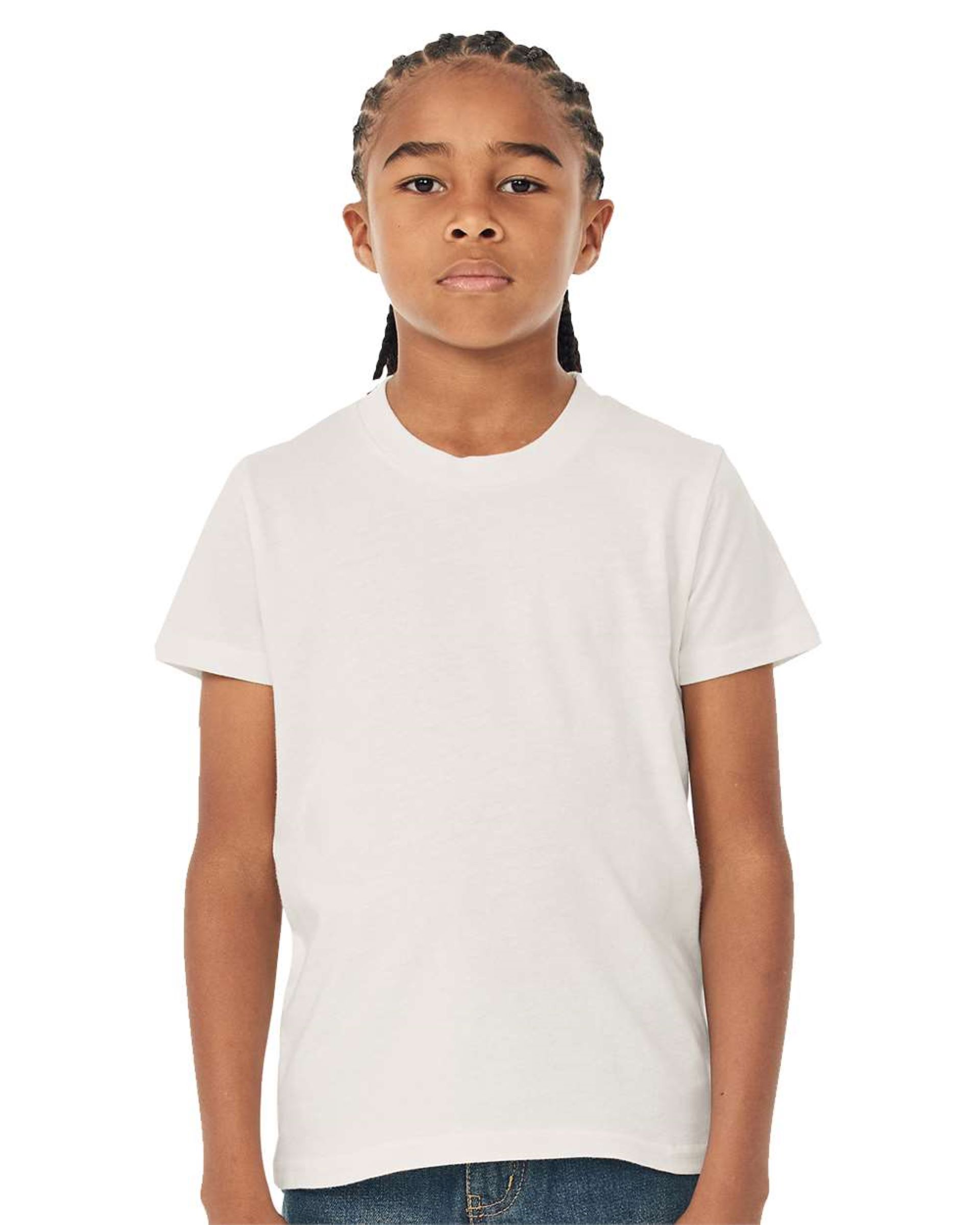 Bella + Canvas Youth Jersey Short-Sleeve T-Shirt 1