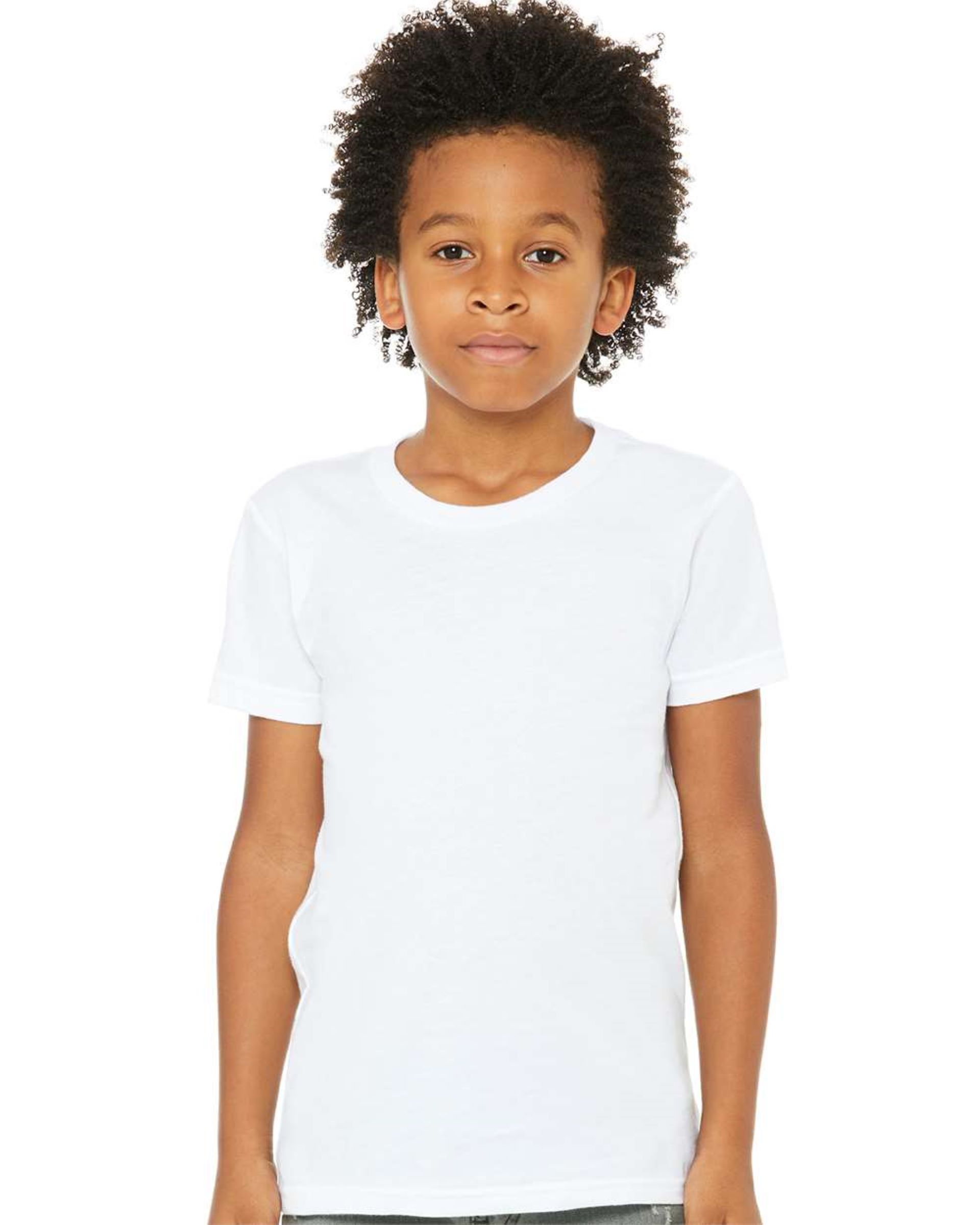 Bella + Canvas Youth Jersey Short-Sleeve T-Shirt 1