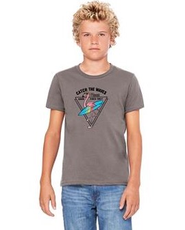 Bella + Canvas Youth Jersey Short-Sleeve T-Shirt 1