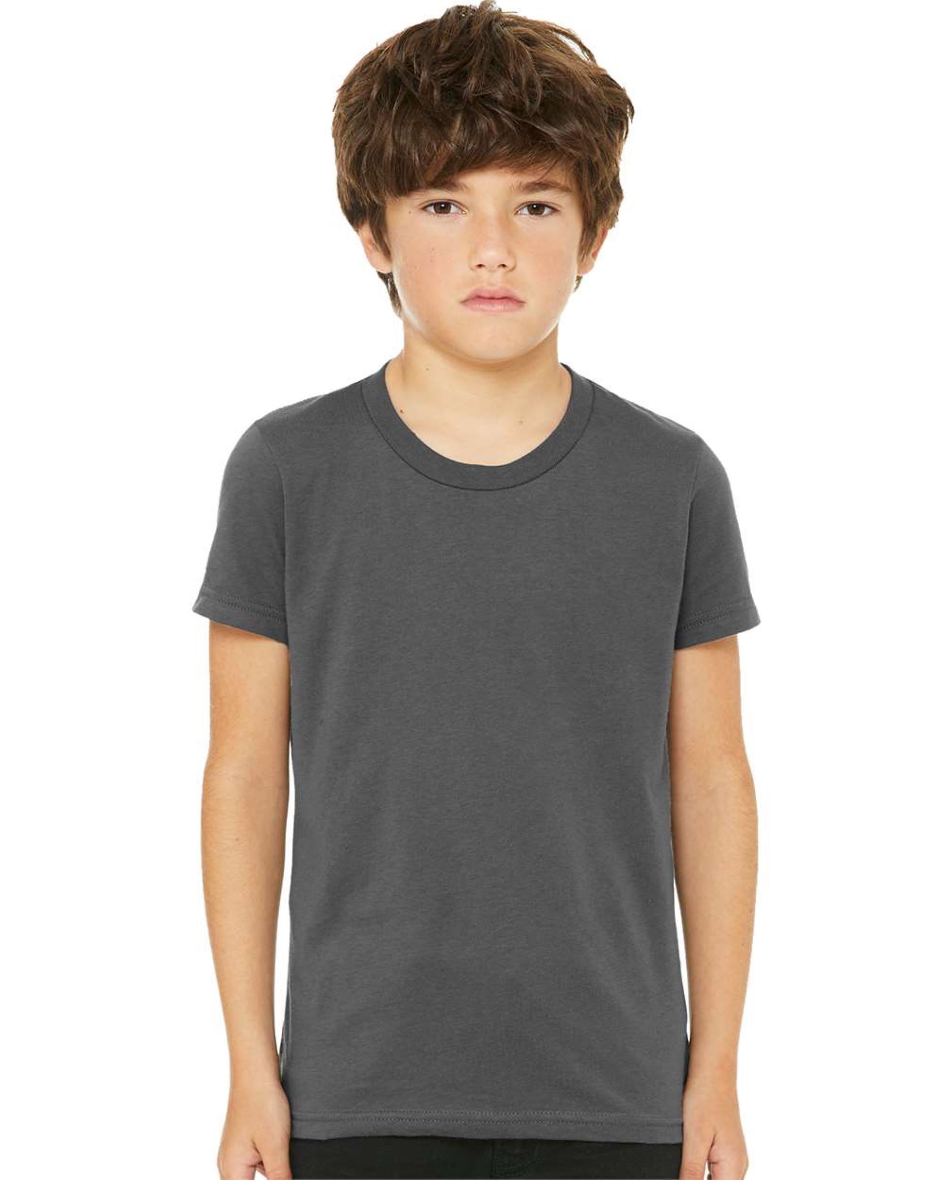 Bella + Canvas Youth Jersey Short-Sleeve T-Shirt 1