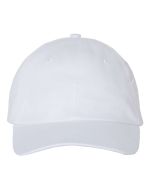 Value Cap SMALL FIT BIO-WASHED DAD'S CAP - White Value Cap SMALL FIT BIO-WASHED DAD'S CAP - White