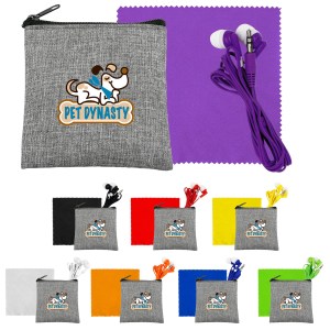 Recycled Ear Bud & Cloth Set 1 Recycled Ear Bud & Cloth Set 1