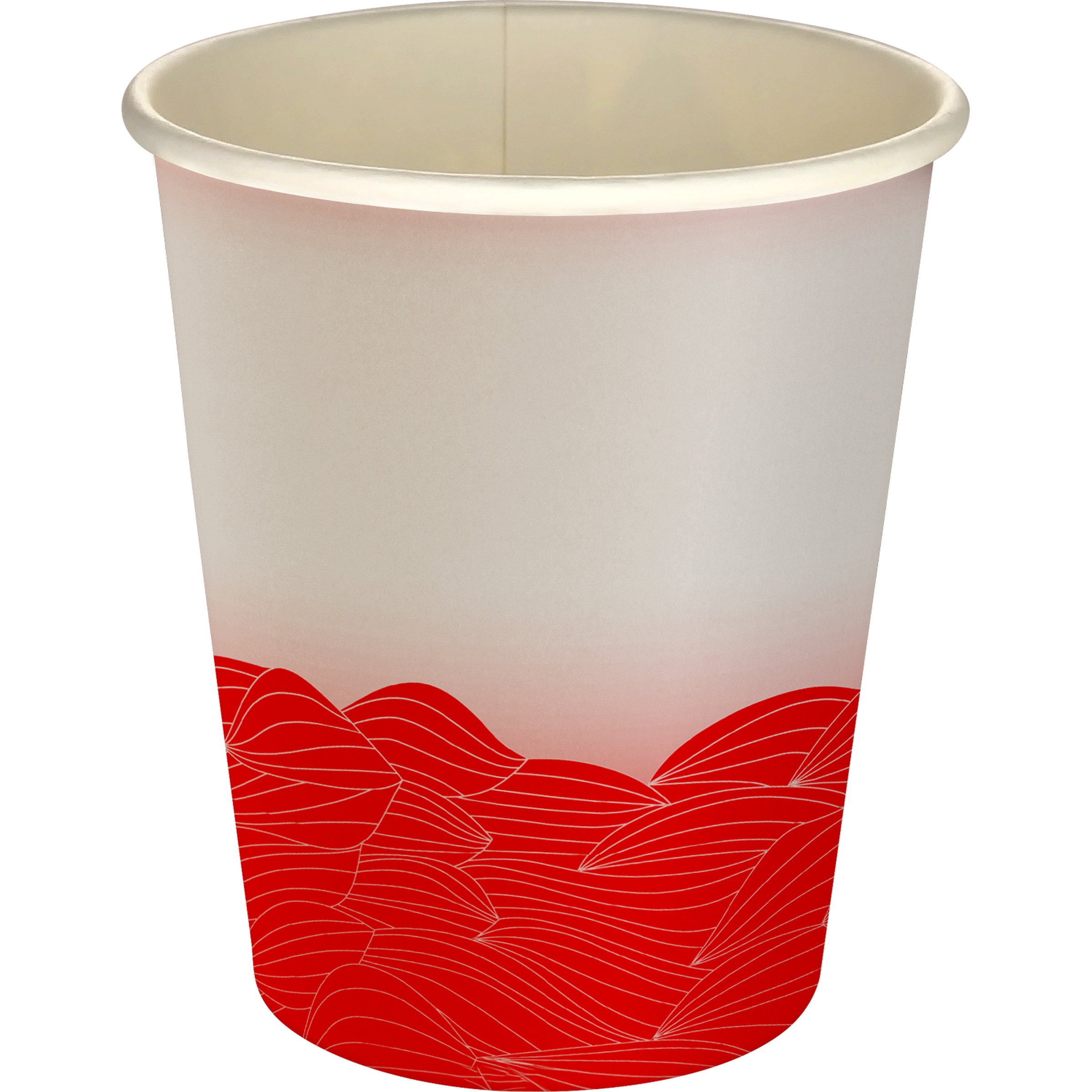 5 oz Full Color Turbulent Waves Paper Cup 1