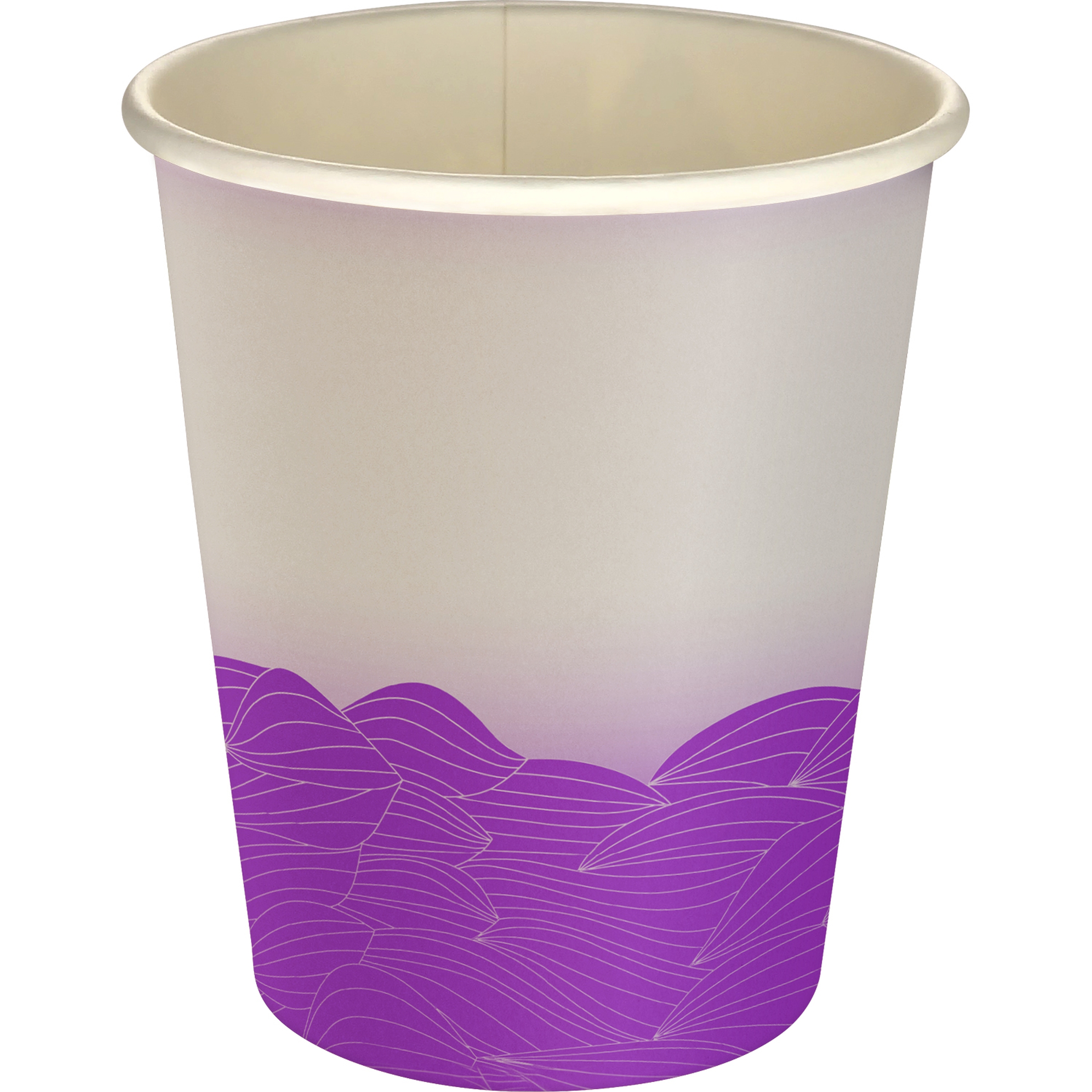 5 oz Full Color Turbulent Waves Paper Cup 1
