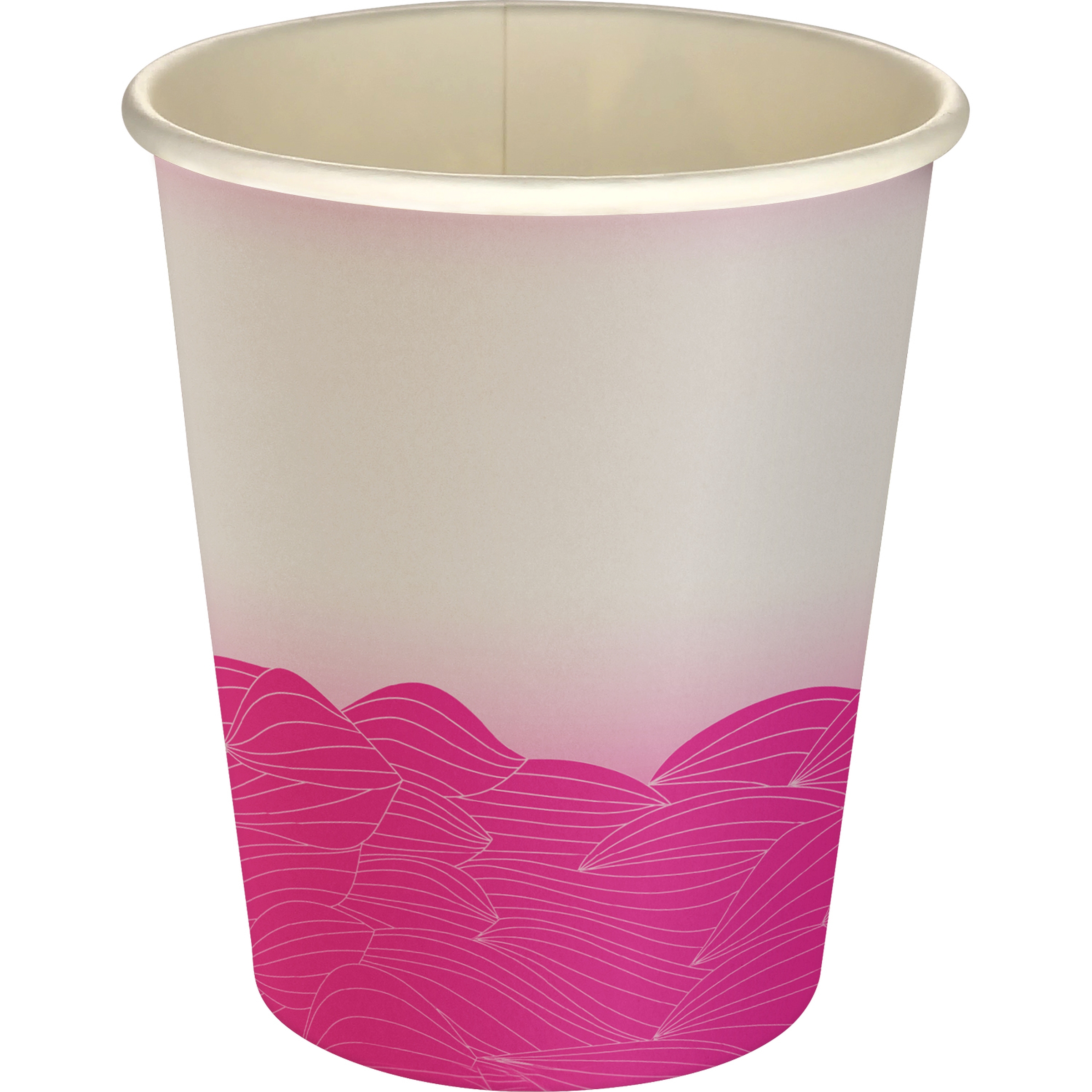 5 oz Full Color Turbulent Waves Paper Cup 1
