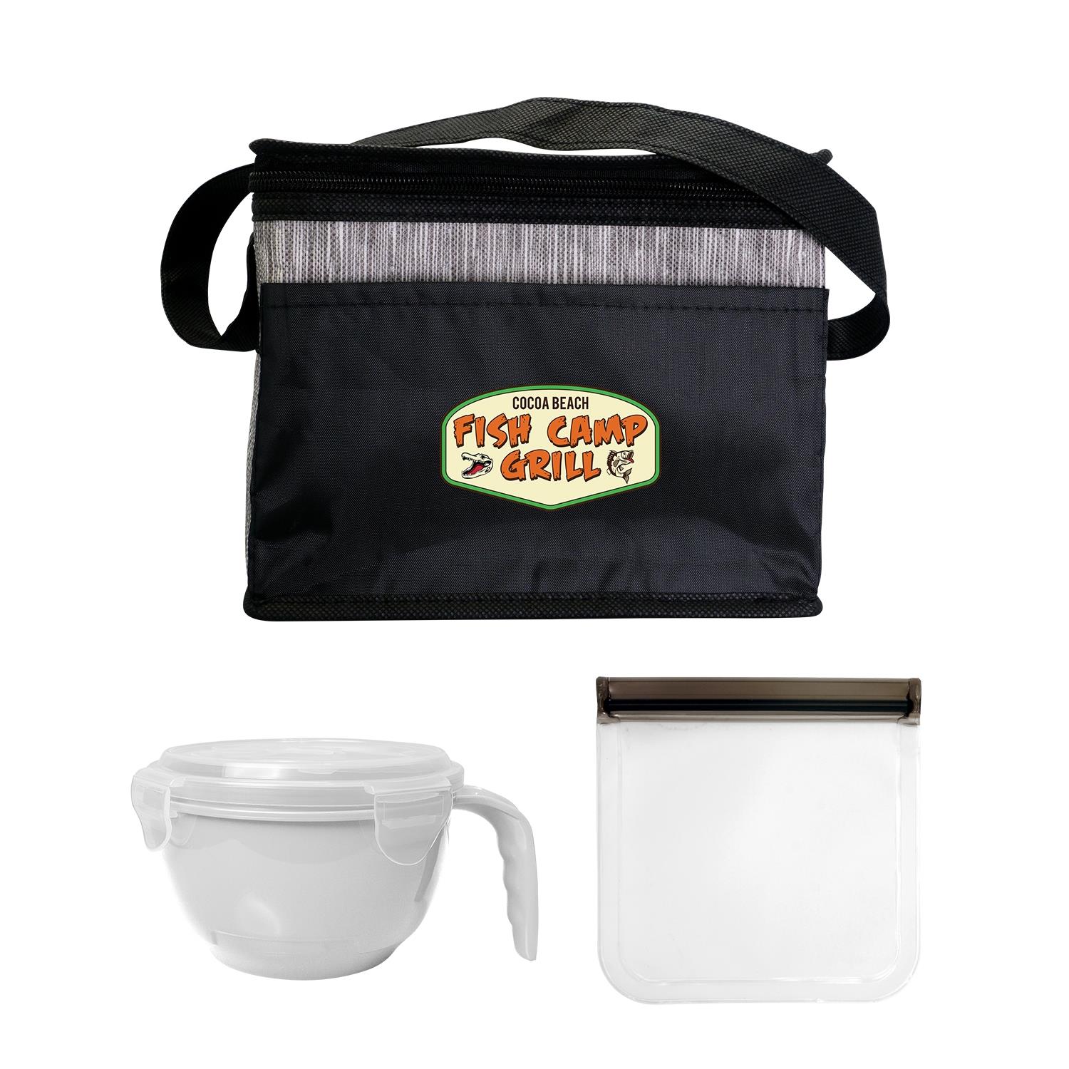 Black Graph Noodle & Sandwich Set 1