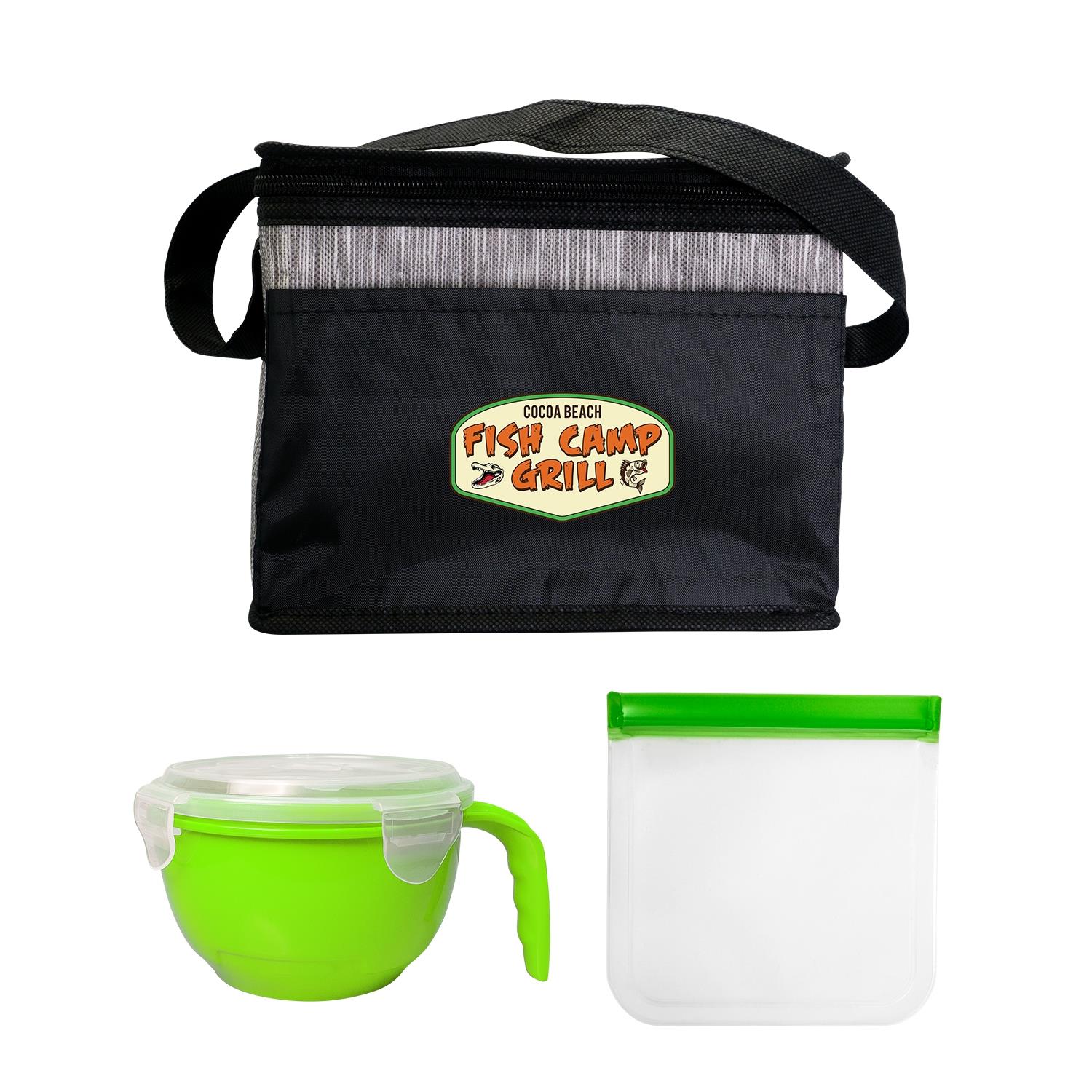 Black Graph Noodle & Sandwich Set 1