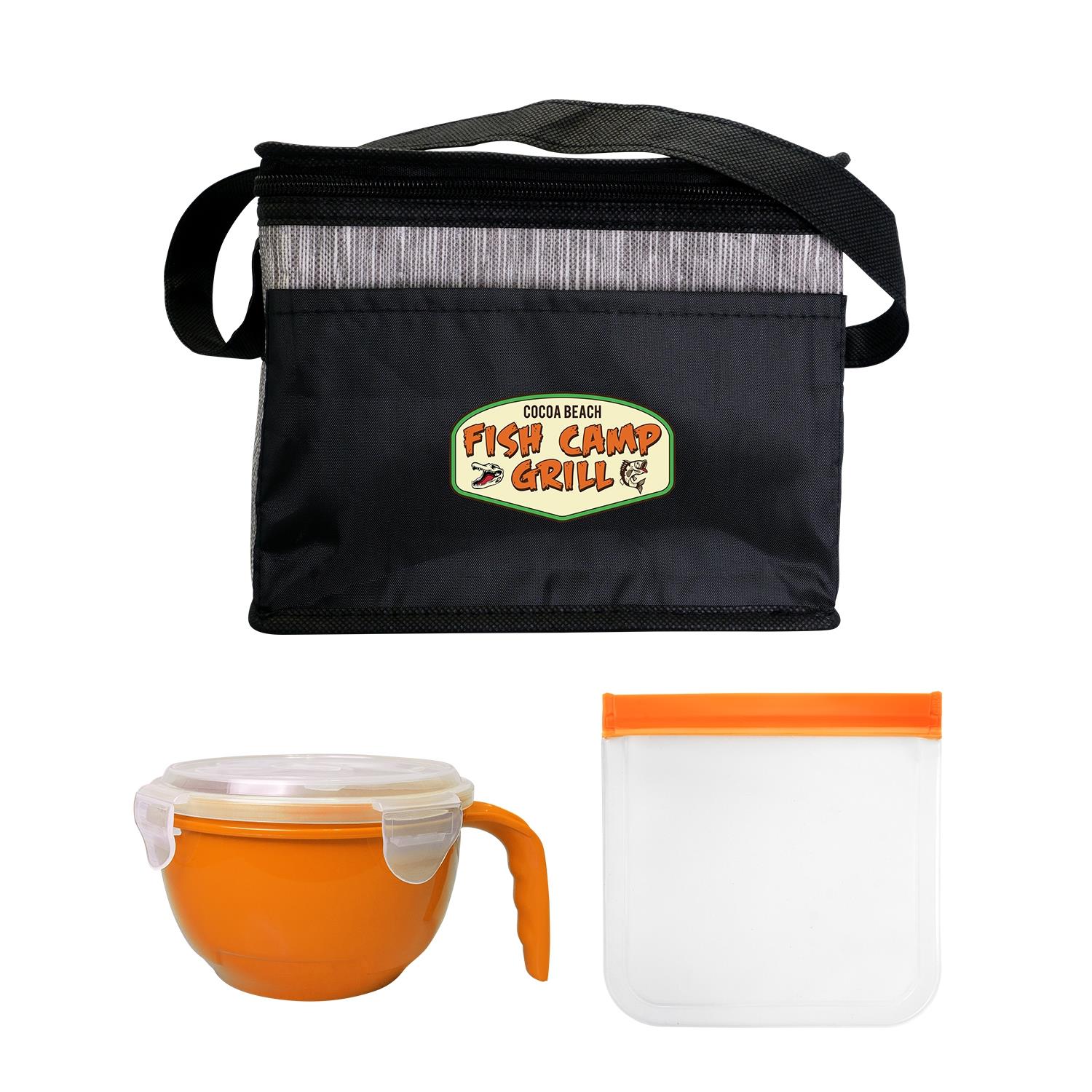 Black Graph Noodle & Sandwich Set 1