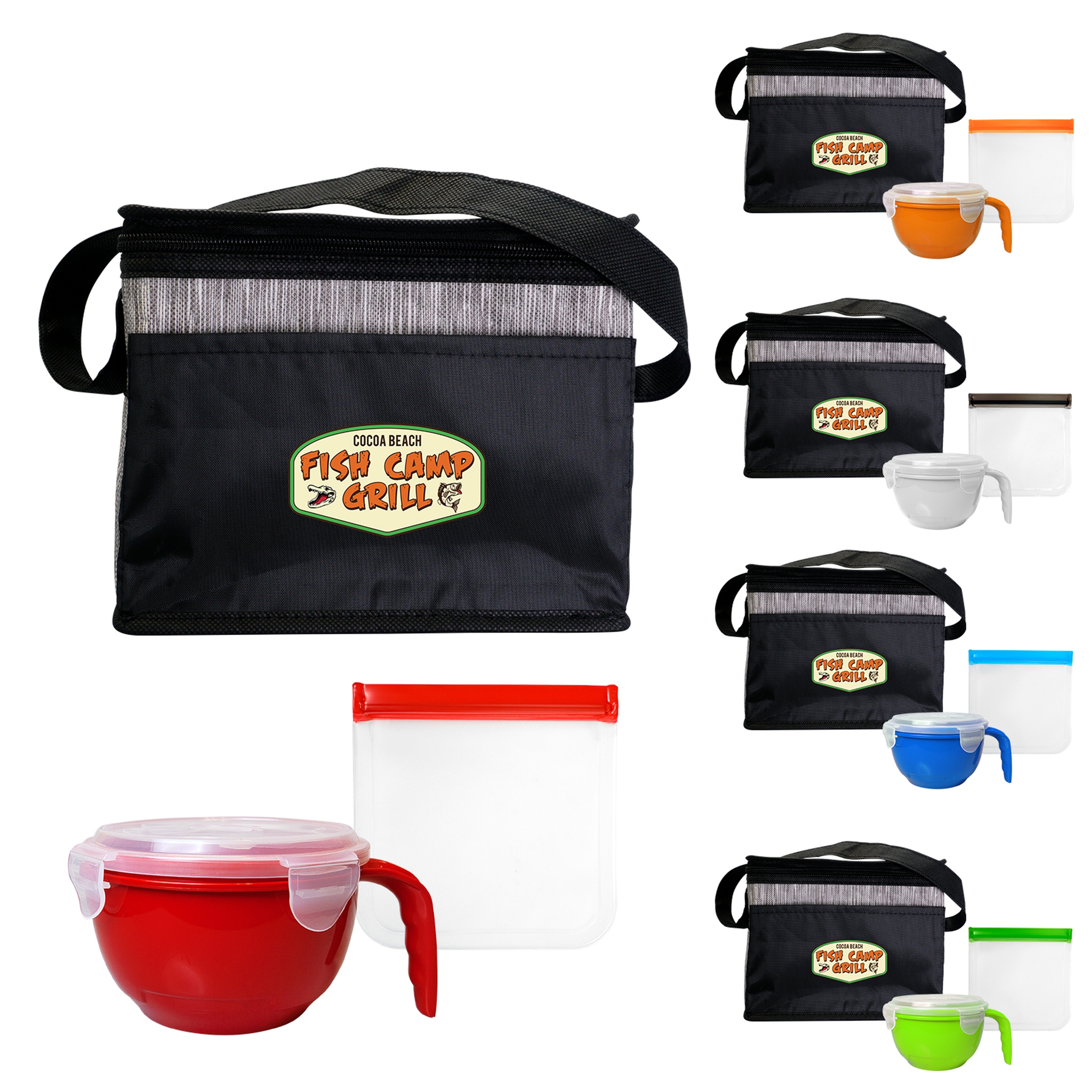 Black Graph Noodle & Sandwich Set 1