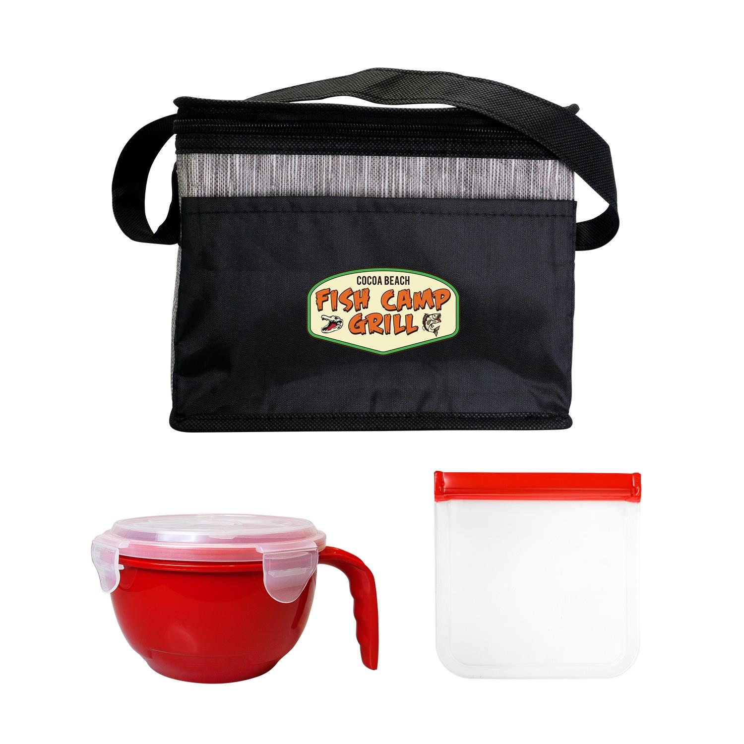 Black Graph Noodle & Sandwich Set 1