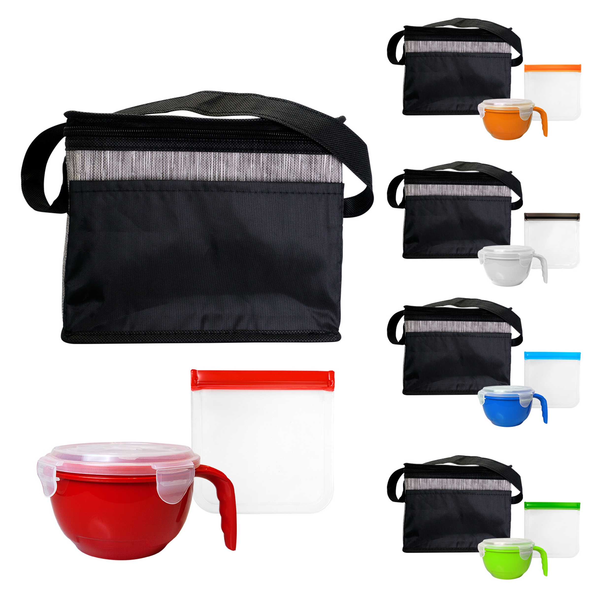 Black Graph Noodle & Sandwich Set 1