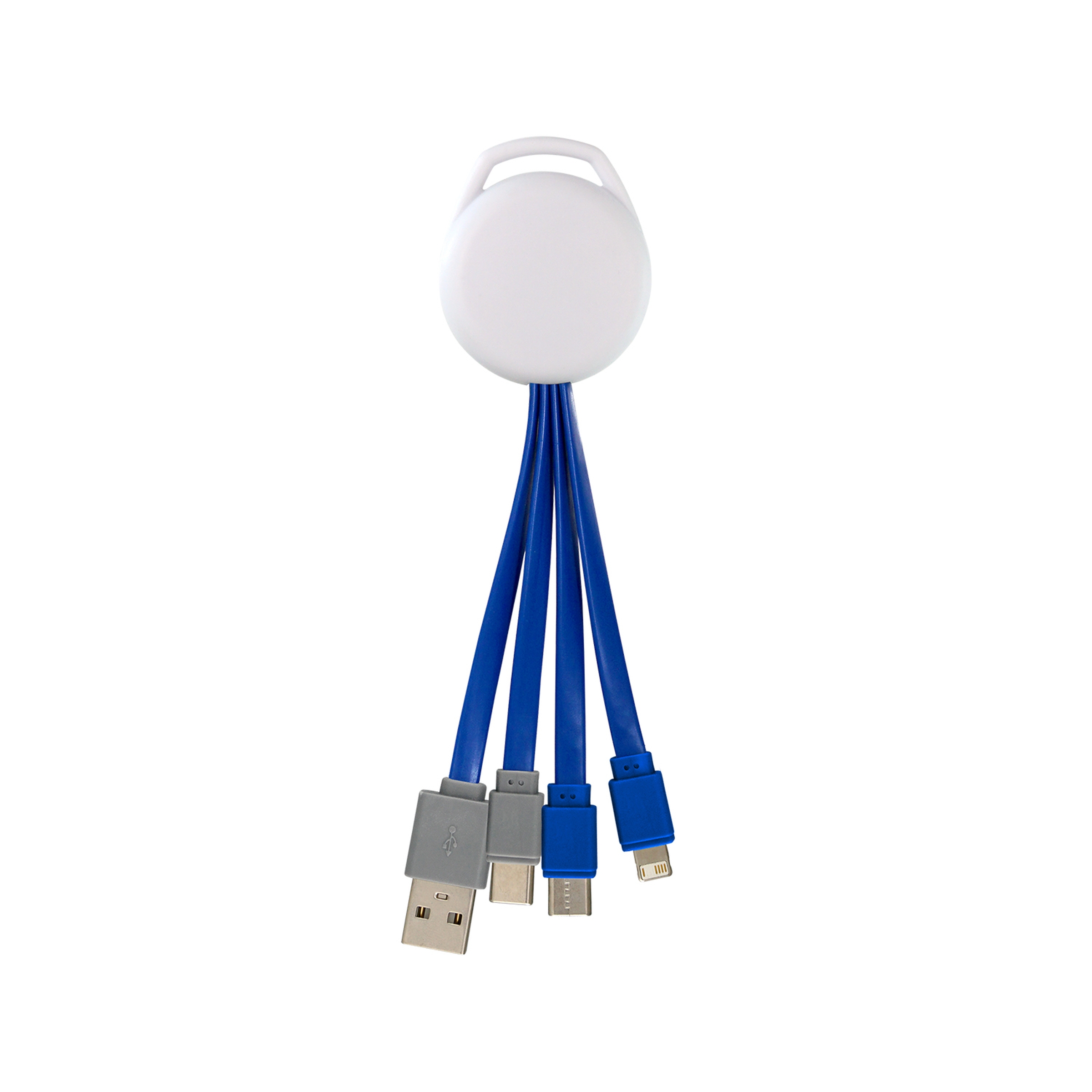 Full Color Vivid Dual Input 3-in-1 Charging Cable 1