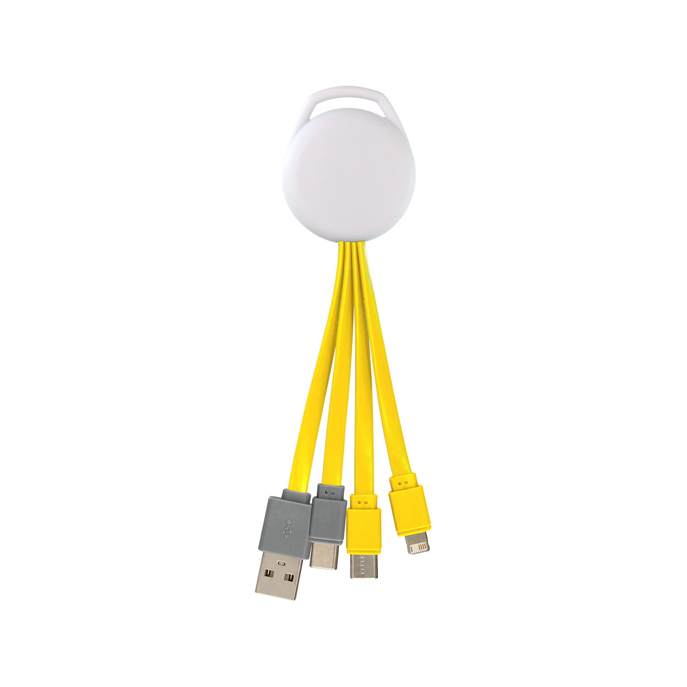 Full Color Vivid Dual Input 3-in-1 Charging Cable 1