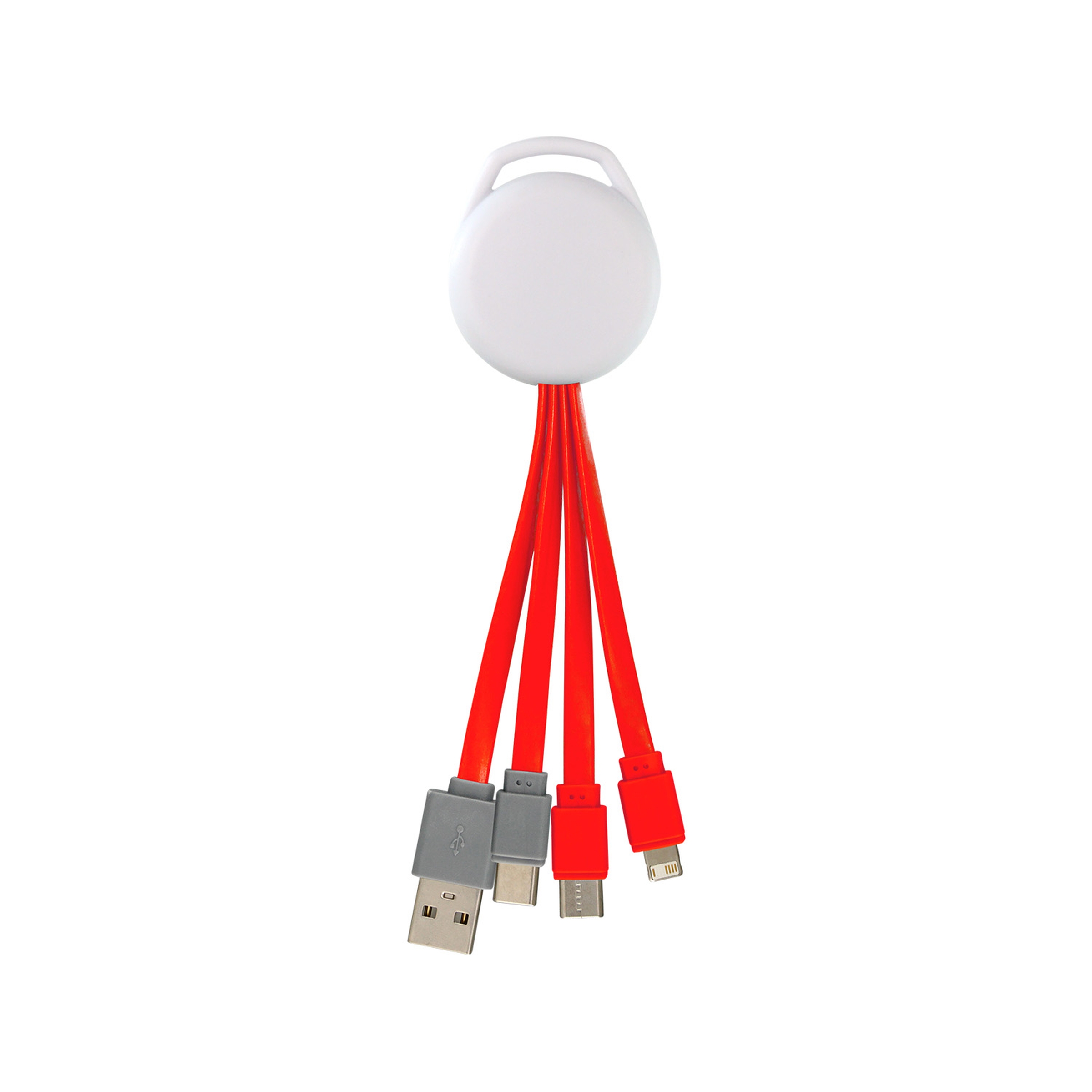 Full Color Vivid Dual Input 3-in-1 Charging Cable 1