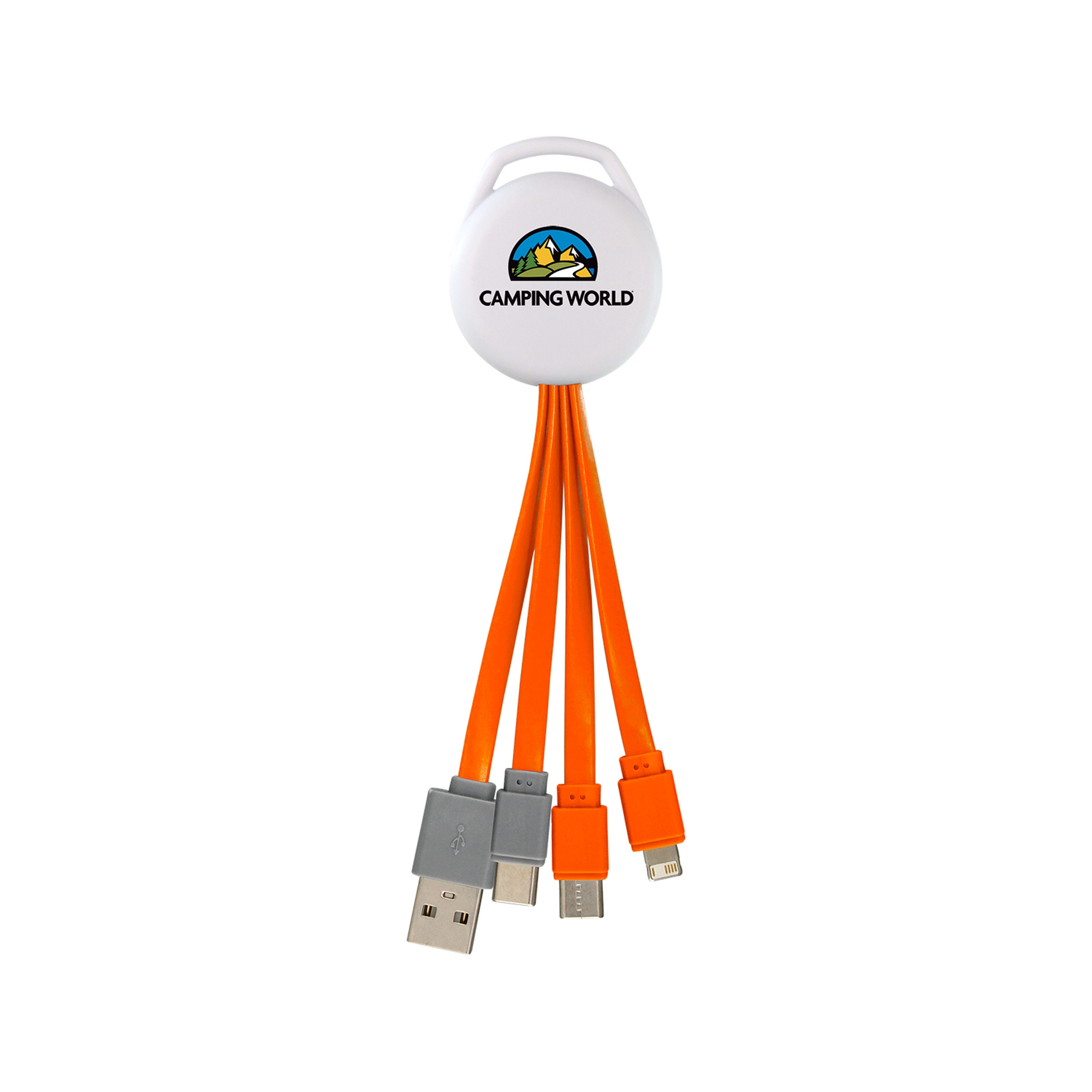 Full Color Vivid Dual Input 3-in-1 Charging Cable 1
