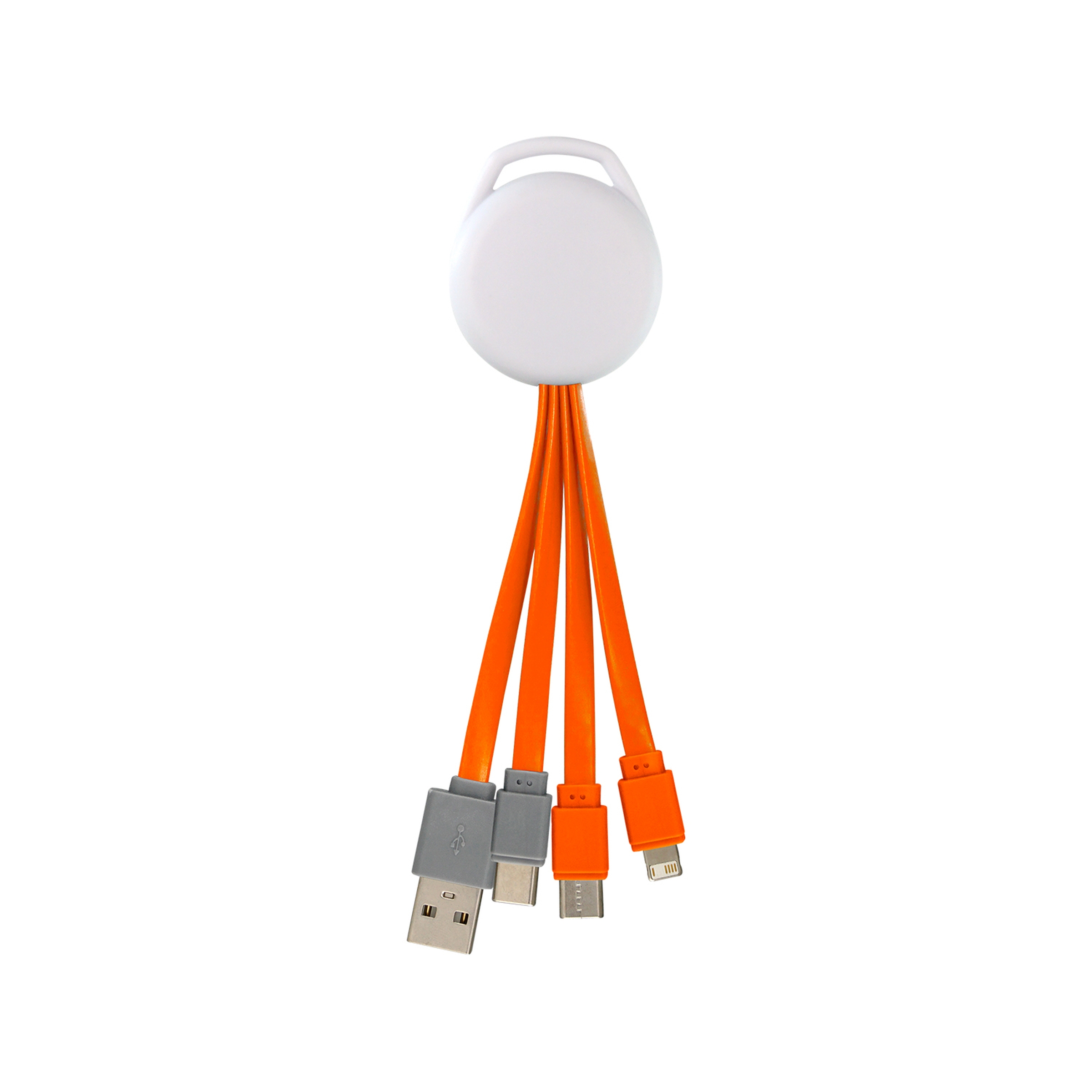 Full Color Vivid Dual Input 3-in-1 Charging Cable 1