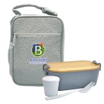 Speck Handy Bamboo Lunch Box Set - gray Speck Handy Bamboo Lunch Box Set - gray