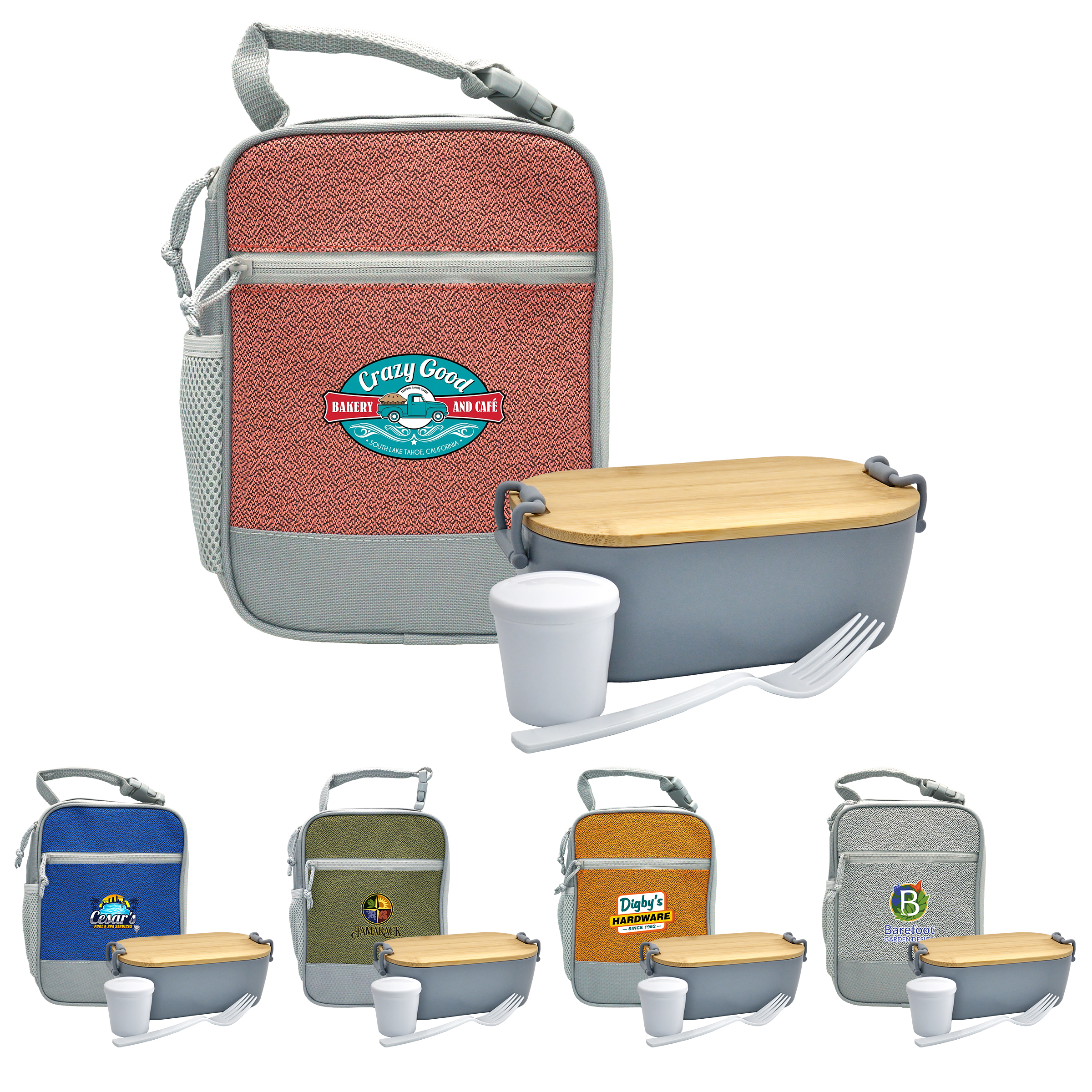 Speck Handy Bamboo Lunch Box Set 1