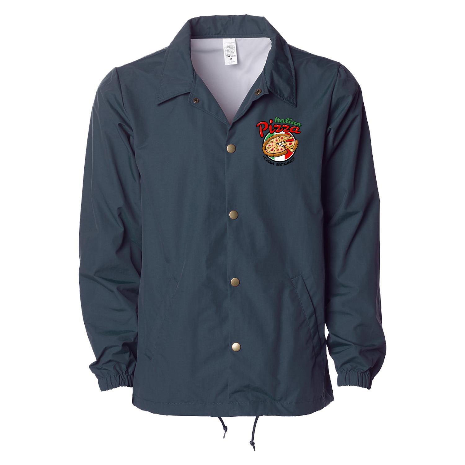 Independent Trading Co. Water Resistant Windbreaker Coaches Jacket 1