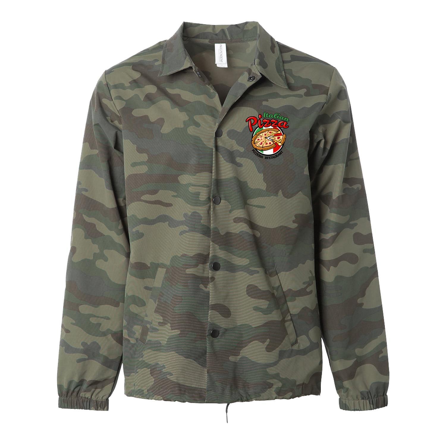 Independent Trading Co. Water Resistant Windbreaker Coaches Jacket 1