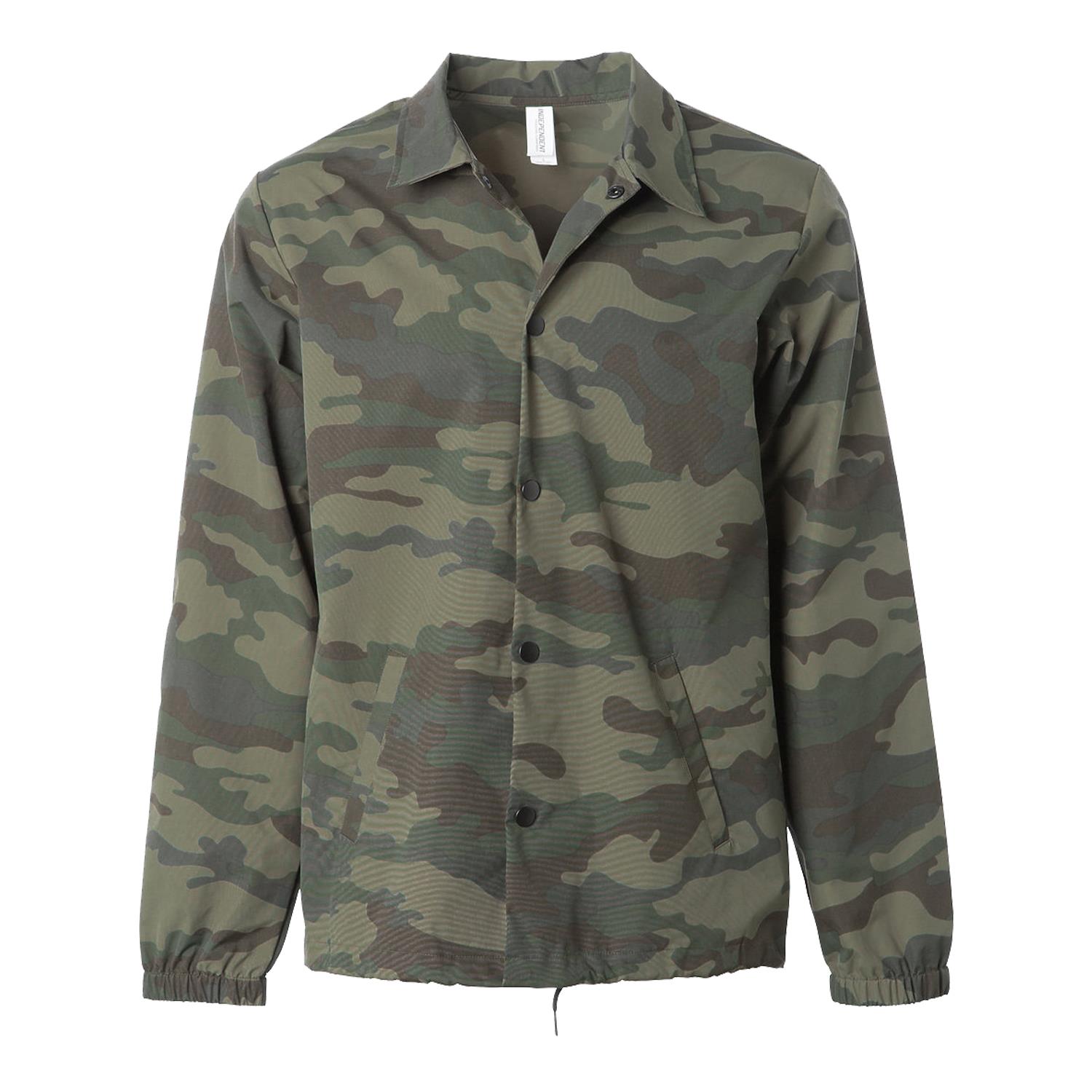 Independent Trading Co. Water Resistant Windbreaker Coaches Jacket 1