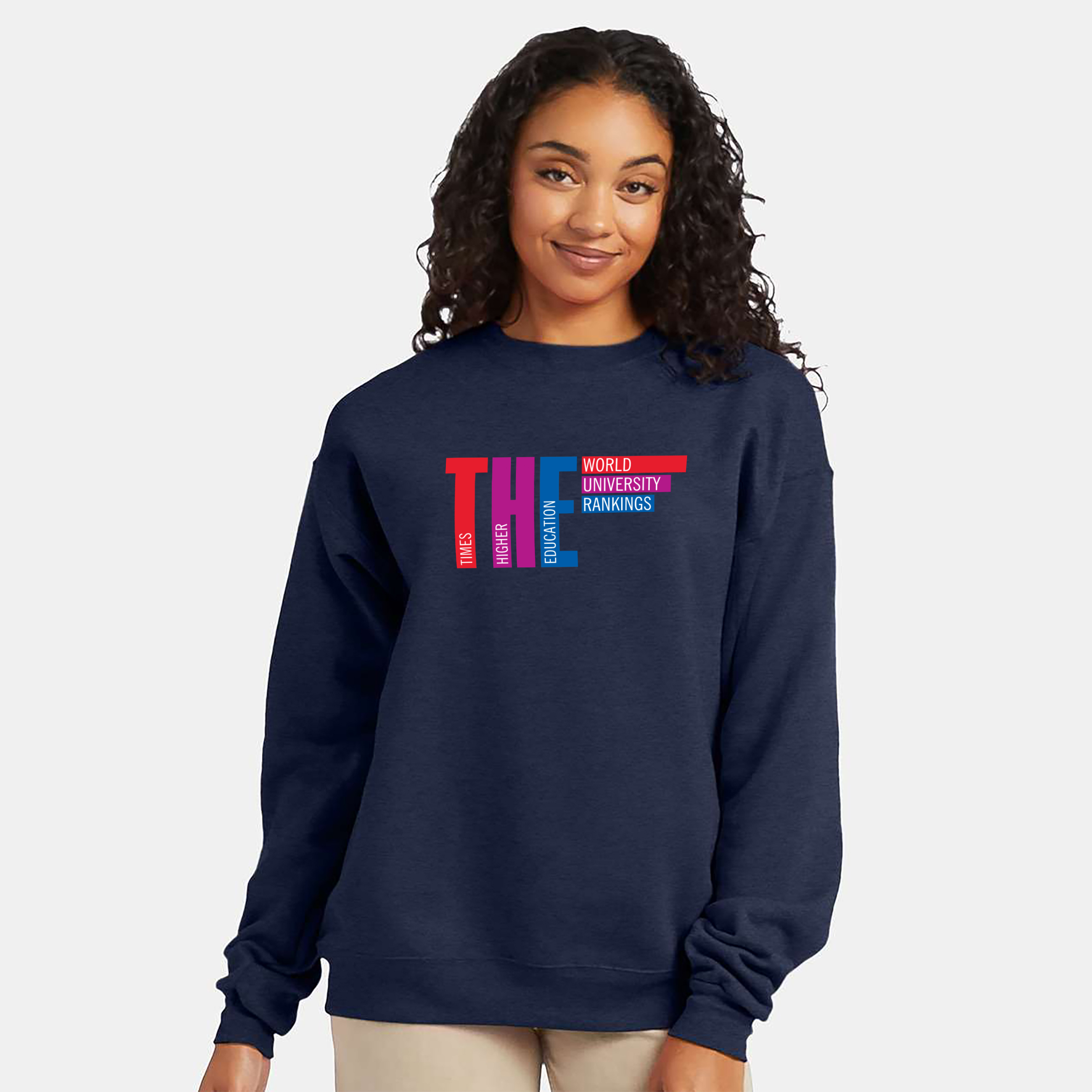 Hanes Eco Smart Crewneck Sweatshirt 1