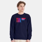 Hanes Eco Smart Crewneck Sweatshirt - Navy Blue Hanes Eco Smart Crewneck Sweatshirt - Navy Blue