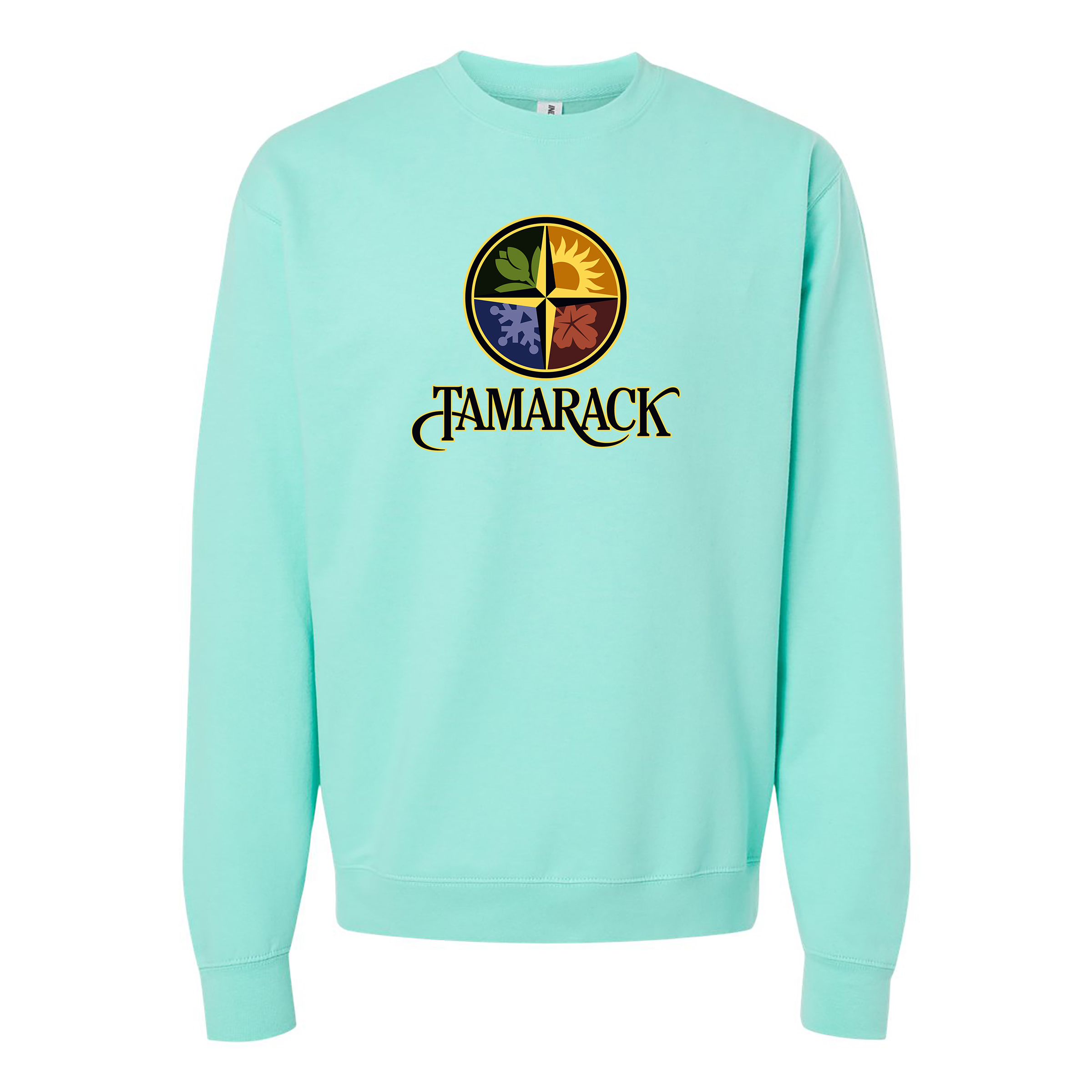 Independent Trading Co. Midweight Crew Neck Sweatshirt 1