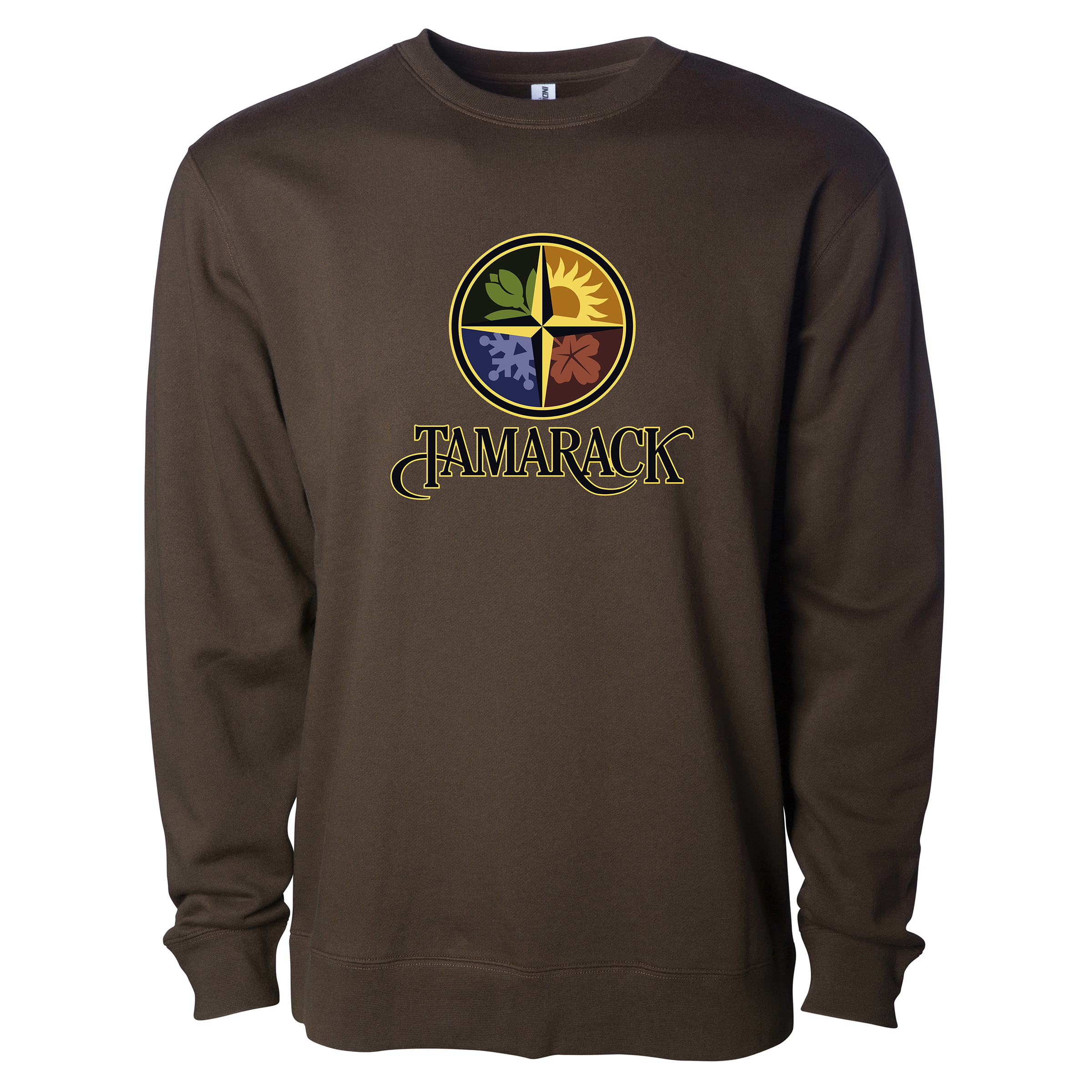Independent Trading Co. Midweight Crew Neck Sweatshirt 1