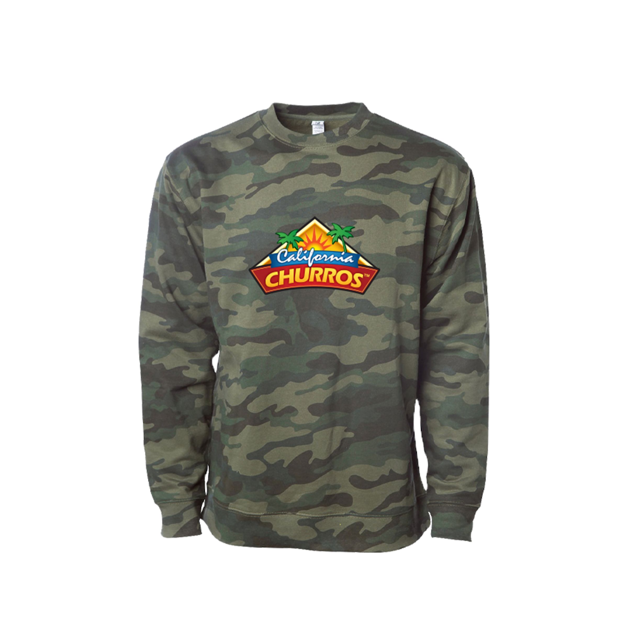 Independent Trading Co. Midweight Crew Neck Sweatshirt 1