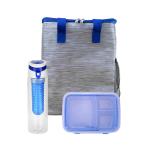 Lunch & Beverage Cooler Kit - Blue Lunch & Beverage Cooler Kit - Blue