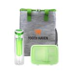 Lunch & Beverage Cooler Kit - Green Lunch & Beverage Cooler Kit - Green