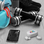 Pocket Wireless Ear Buds - Lifestyle Pocket Wireless Ear Buds - Lifestyle