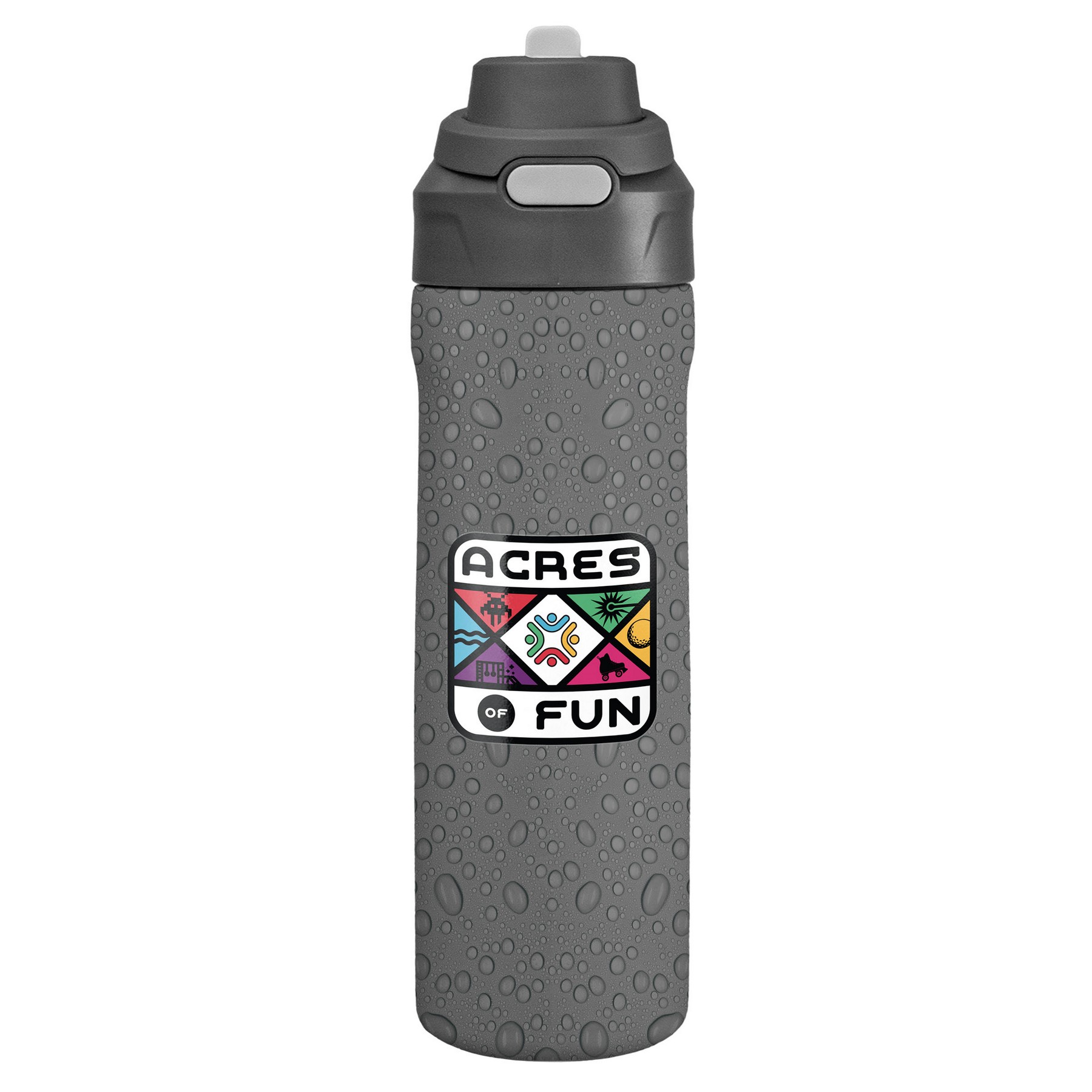 Pop Up 24 Oz. Recycled Raindrop Bottle 1