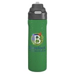 Pop Up 24 Oz. Recycled Raindrop Bottle - Green Pop Up 24 Oz. Recycled Raindrop Bottle - Green