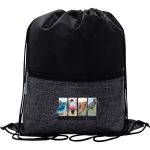 X Line Drawstring Backpack - Gray X Line Drawstring Backpack - Gray