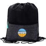 X Line Drawstring Backpack - Mint X Line Drawstring Backpack - Mint