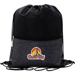 X Line Drawstring Backpack - White X Line Drawstring Backpack - White