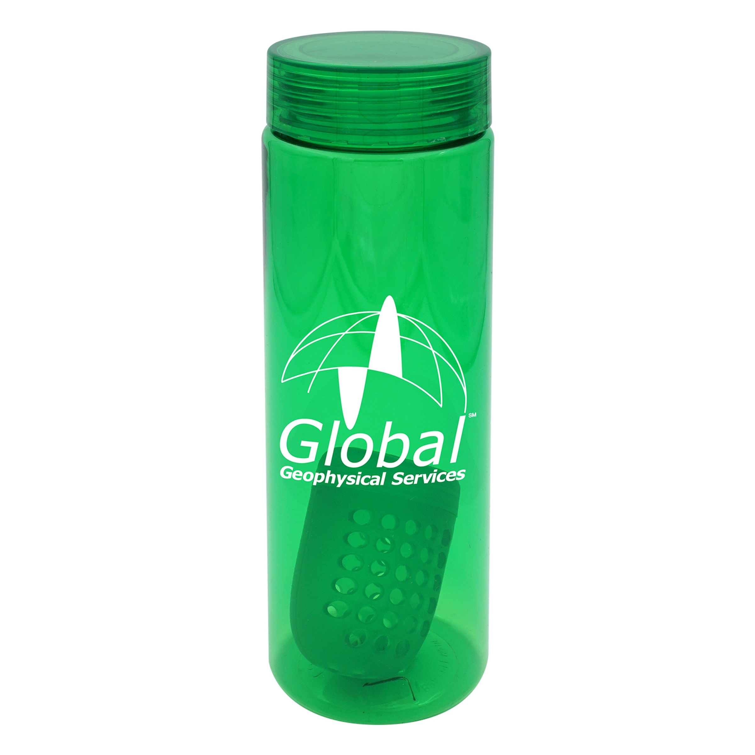 Clear View 24 oz. Colorful Bottle with Floating Infuser 1