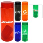 Clear View 24 oz. Colorful Bottle with Floating Infuser 1 Clear View 24 oz. Colorful Bottle with Floating Infuser 1