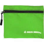 Full Color Square Travel Pouch - Green Full Color Square Travel Pouch - Green