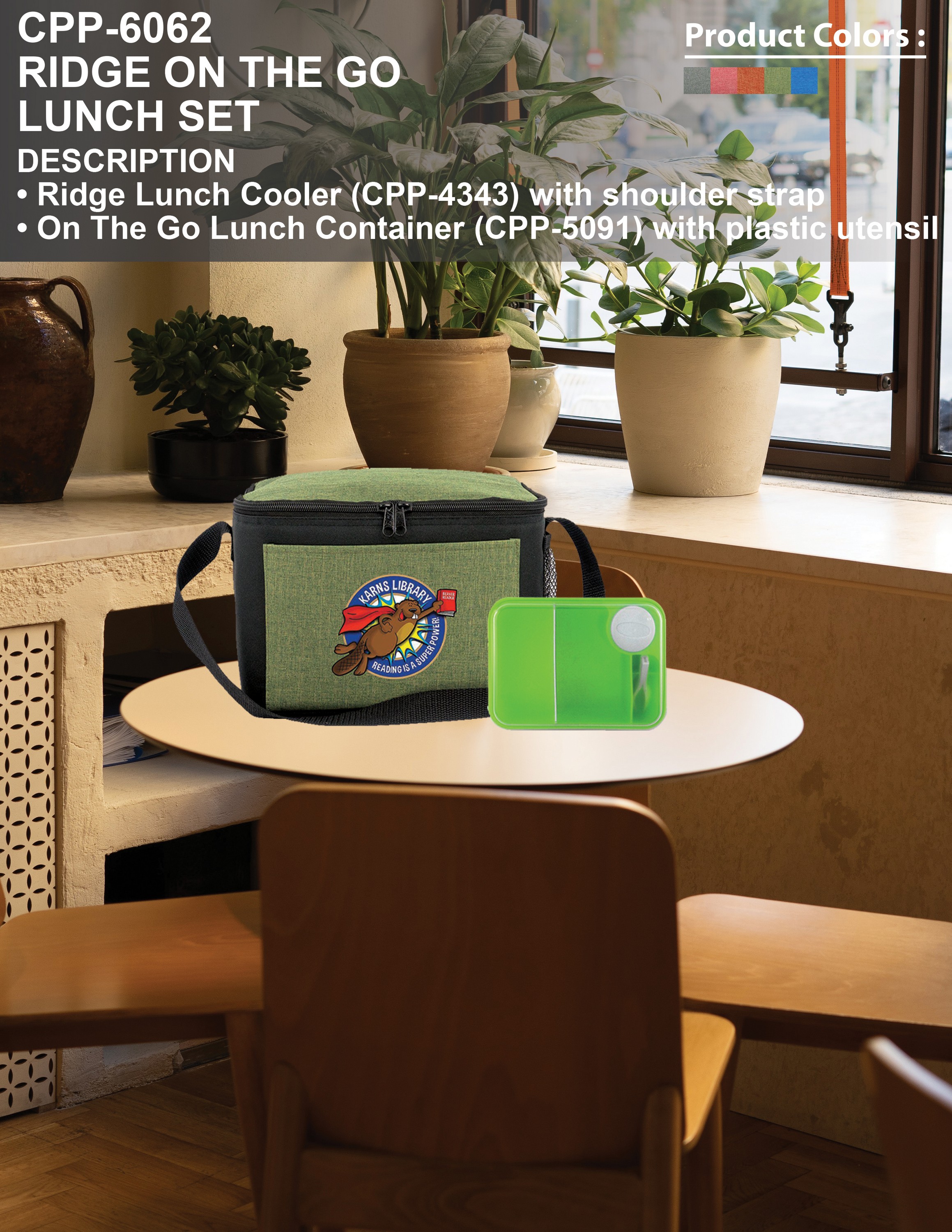 Ridge On The Go Lunch Set 1