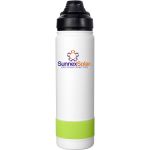 Colorful Sip Top 24 oz. Banded Bottle - Green Colorful Sip Top 24 oz. Banded Bottle - Green