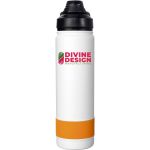 Colorful Sip Top 24 oz. Banded Bottle - Orange Colorful Sip Top 24 oz. Banded Bottle - Orange