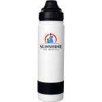 Colorful Sip Top 24 oz. Banded Bottle - Black Colorful Sip Top 24 oz. Banded Bottle - Black