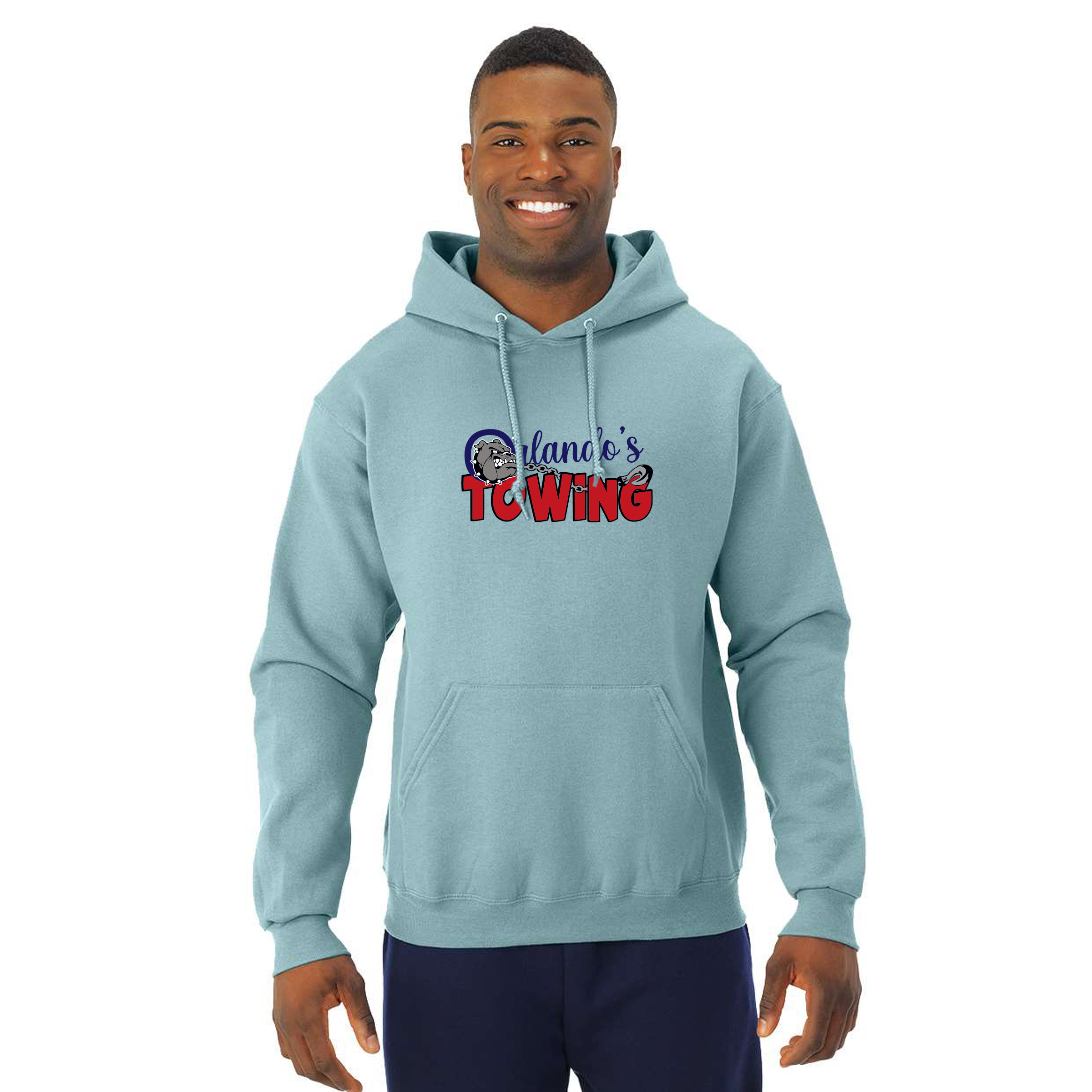 Jerzees® NuBlend® Pullover Hooded Sweatshirt 1