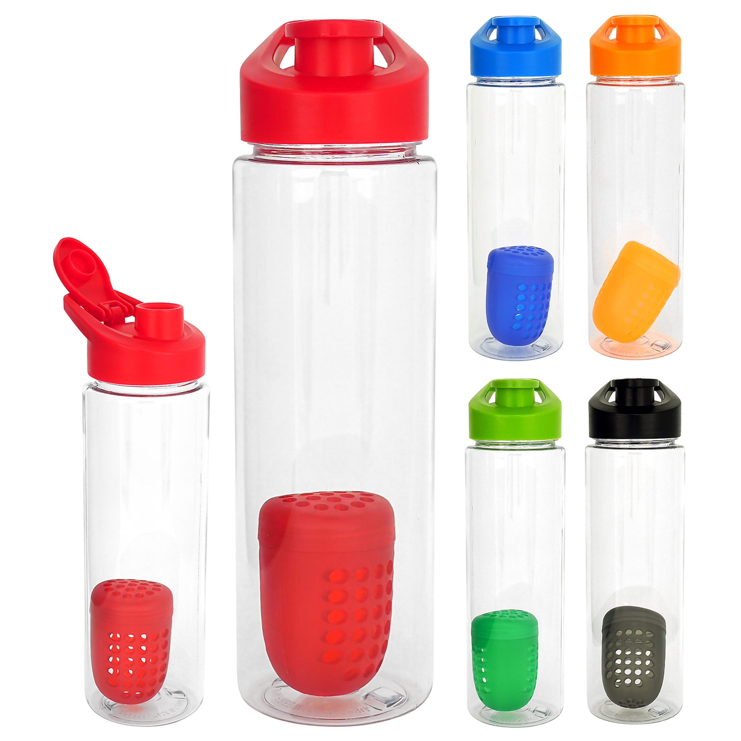 Easy Pour 24 oz. Recycled Bottle with Floating Infuser 1